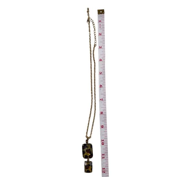 Animal instinct gold tone adjustable necklace - Picture 4 of 7